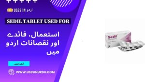 Sedil Tablet Used For