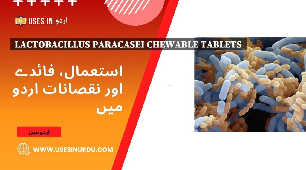 Lactobacillus Paracasei Chewable Tablets