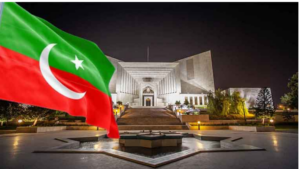 انٹراپارٹی الیکشن نظرثانی کیس: پی ٹی آئی کی سپریم کورٹ میں لارجربینچ تشکیل دینے کی درخواست