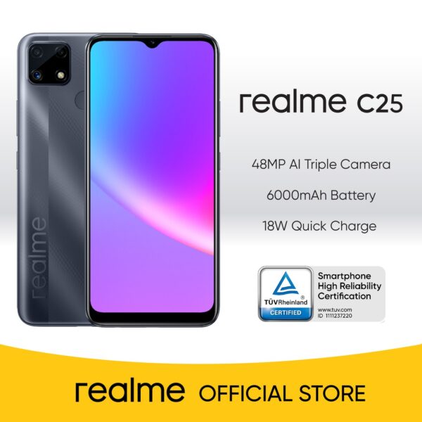 Realme C25 4GB RAM 64GB Price in Pakistan