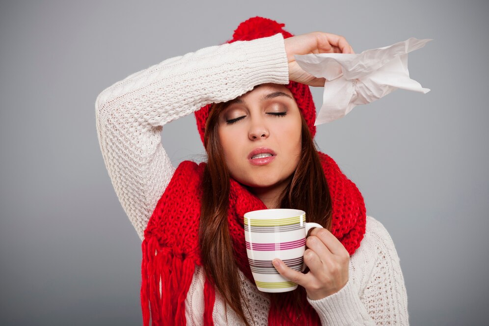 cold and flu in winter-season