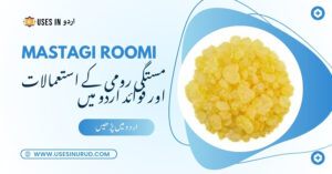 Mastagi Roomi Uses and Benefits in Urdu