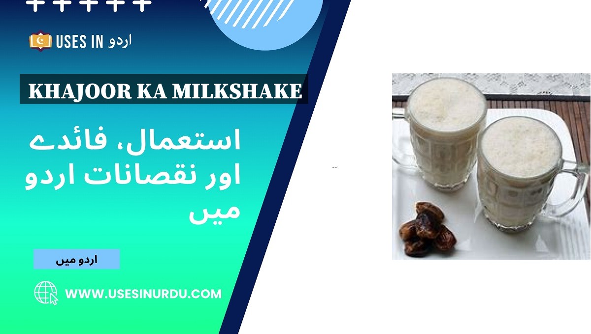 Khajoor Ka Milkshake