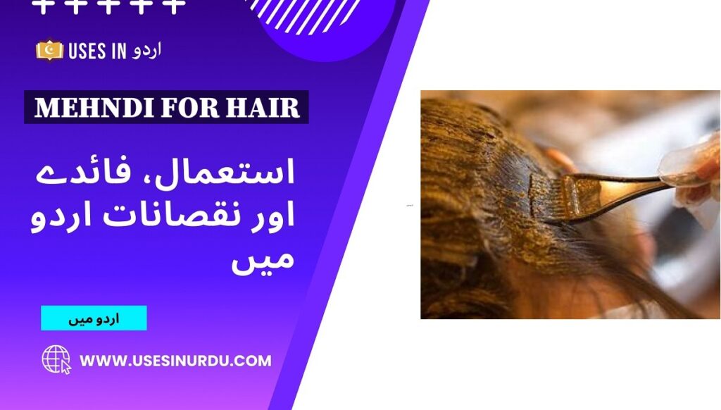 Mehndi for Hair