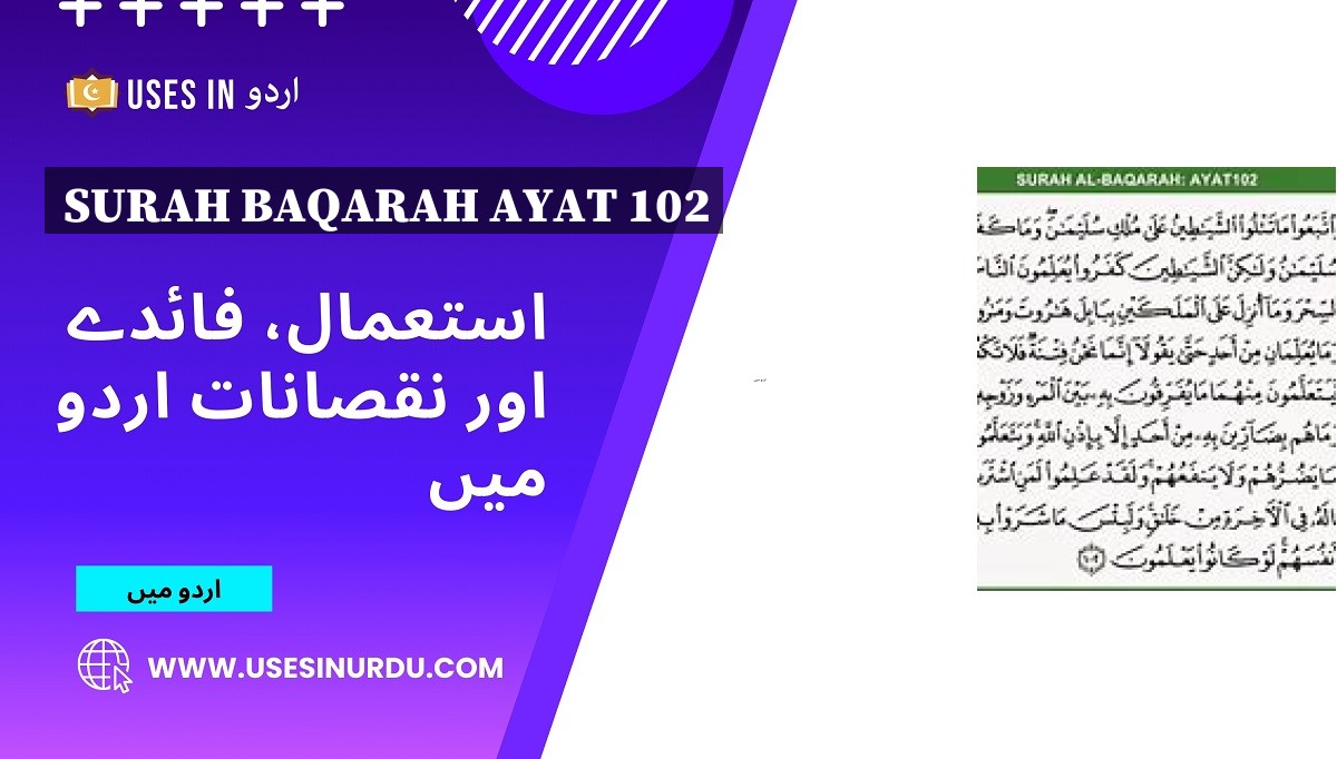 Surah Baqarah Ayat 102