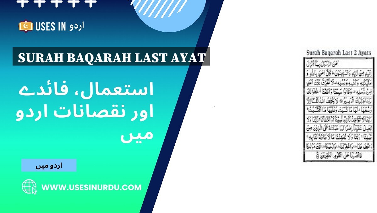 Surah Baqarah Last Ayat