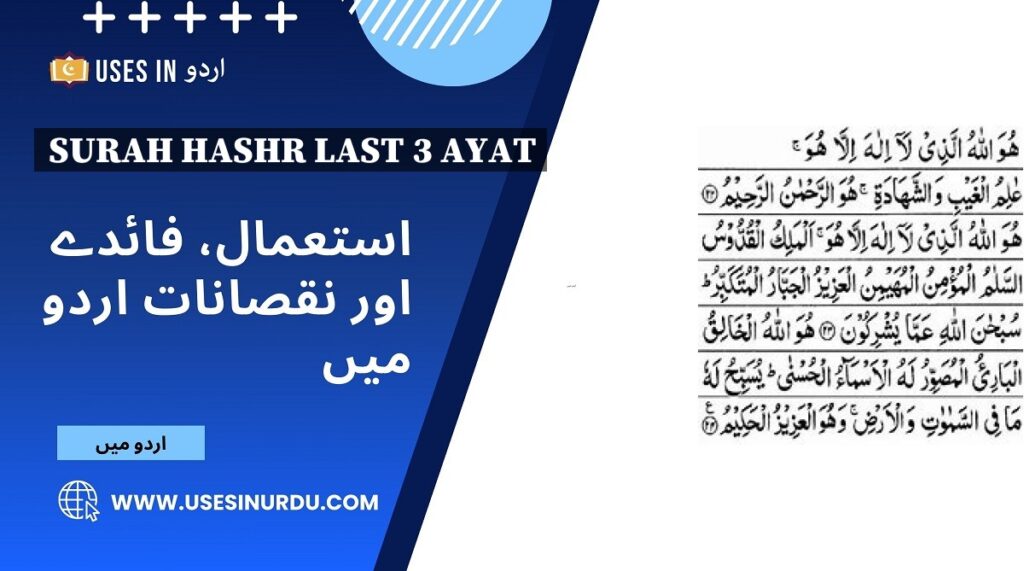 Surah Hashr Last 3 Ayat