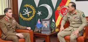 آرمی چیف سے آسٹریلوی ہم منصب کی ملاقات، دفاع اور سیکیورٹی میں تعاون کو مزید مضبوط کرنے پر اتفاق