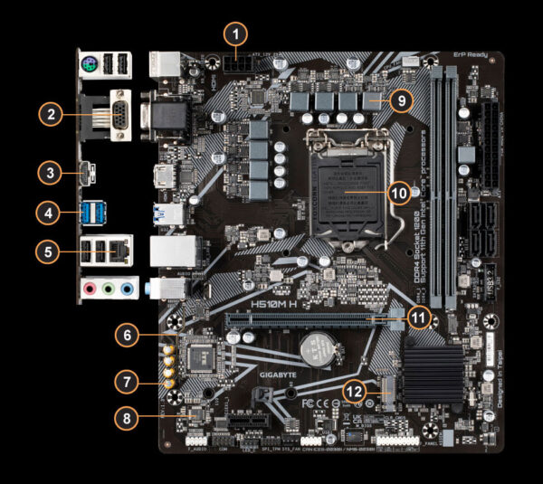 GIGABYTE H510M H Price in Pakistan