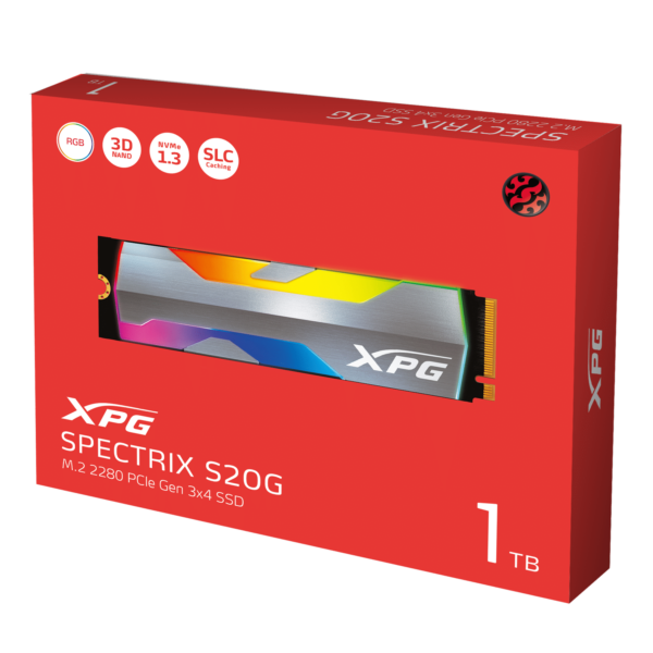 XPG SPECTRIX S20G NVMe SSD Price in Pakistan