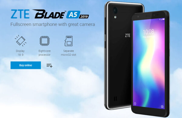 ZTE Blade A55 2GB RAM 32GB Price in Pakistan