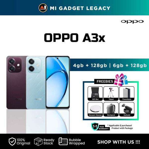 Oppo A3x 4GB RAM 64GB Price in Pakistan