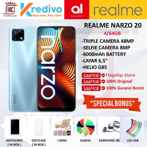 Realme Narzo 20 4GB RAM 64GB storage Price in Pakistan