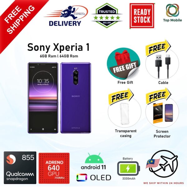 Sony Xperia 1 6GB RAM 64GB storage Price in Pakistan