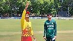 تیسرے ٹی ٹوئنٹی میچ میں کانٹے دار مقابلے کے بعد زمبابوے نے پاکستان کو شکست دے دی