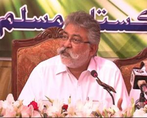 ووٹ الف کو دیتے ہیں حکومت میں ب آجاتا ہے: پیر پگارا