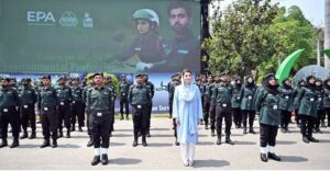 انوائرمنٹل اپرول مینجمنٹ سسٹم اور گاڑیوں کیلئے ایمیشن ٹیسٹنگ سسٹم لانچ، بلیو سکواڈ آبی ذخائرکو محفوظ رکھنے کا ذمہ دار قرار