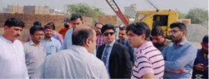معاون خصوصی وزیر اعلیٰ پنجاب راشد اقبال نصر اللہ کا لاہور کے مختلف زونز کا ہنگامی دورہ