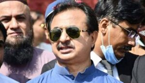 6 کنالز منصوبہ کے خلاف دھرنے میں پی ٹی آئی کی شرکت، حلیم عادل شیخ نے پیپلز پارٹی کو نشانے پر لے لیا