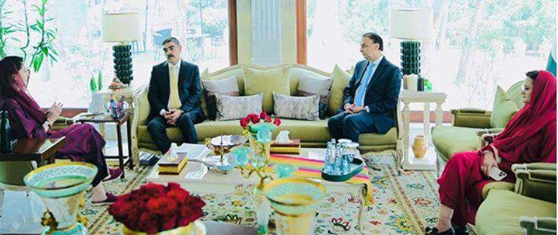 وزیراعلیٰ پنجاب مریم نواز سے سابق نگران وزیر اعظم انوارالحق کاکڑ کی ملاقات
