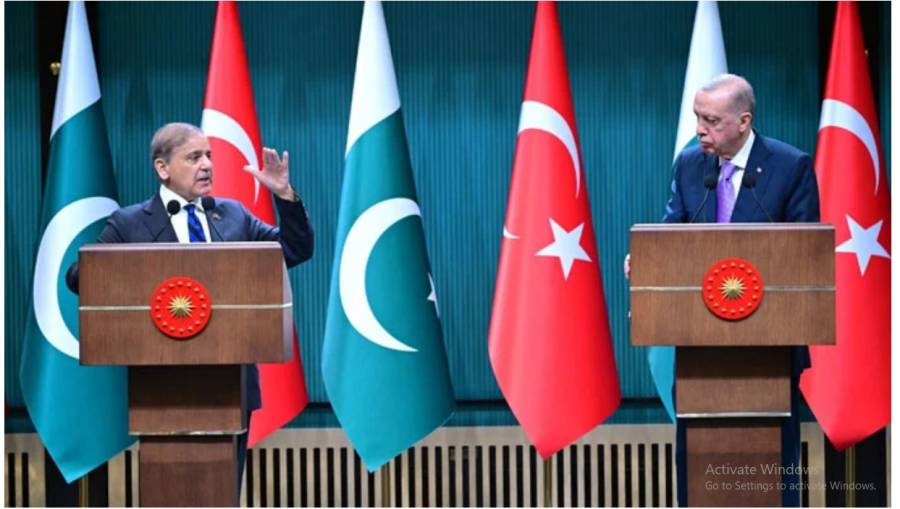 وزیراعظم کی ترک صدر سے ملاقات: مشترکہ منصوبوں، سرمایہ کاری کے ذریعے اقتصادی تعاون بڑھانے پر زور