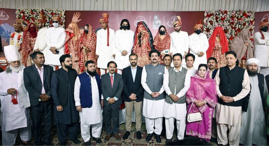 لاہور ڈویژن میں 120 مستحق جوڑوں کی اجتماعی شادیوں کی تقریب، "دھی رانی پروگرام کمزور طبقے کی خوشیوں کا ضامن بن چکا ہے: سہیل شوکت بٹ"