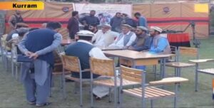 اپر اور لوئرکرم میں امن معاہدے کے مطابق اسلحہ جمع کرانے کا سلسلہ جاری