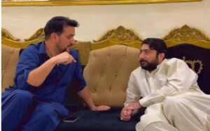 سوشل میڈیا انفلوئنسر ظفر سپاری کی معروف صحافی مجتبیٰ علی شاہ سے ملاقات