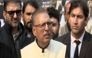 پی ٹی آئی مذاکرات کے لیے تیار ہے، دوسری طرف سے پیش رفت نہیں ہو رہی: عارف علوی