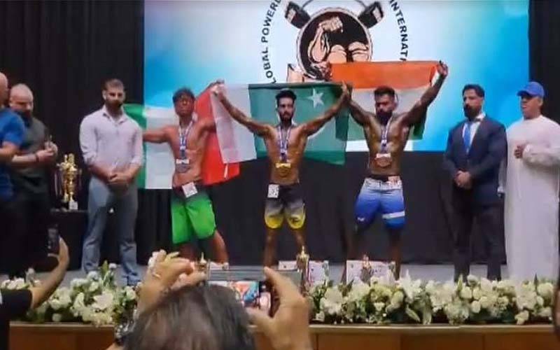 پاکستان نے بھارت کو شکست دیکر پاور لفٹنگ اینڈ باڈی بلڈنگ چیمپئنز شپ جیت لی