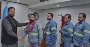 محنت کش ہمارے ہیرو، خراج تحسین پیش کرتے ہیں: سی ای او لیسکو کا یوم مئی پر تقریب سے خطاب