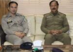 ڈپٹی کمانڈنٹ نیشنل ہائی وے اینڈ موٹروے پولیس کا پولیس ٹریننگ کالج چوہنگ لاہور کا دورہ