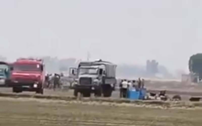 کیا بھٹنڈا میں پاکستان نے بھارت کا طیارہ مار گرایا؟ قریبی گاوں سے مبینہ فوٹیج سامنے آگئی، بھاتیوں کی نیندیں اُڑ گئیں