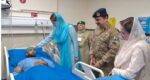 وزیراعلیٰ پنجاب غازیوں کی عیادت کیلئے سی ایم ایچ ہسپتال پہنچ گئیں