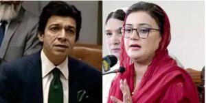 عظمیٰ بخاری نے فیصل واوڈا کو ’ذہنی مریض‘ اور ’سستا شاہ رخ خان‘ قرار دیدیا