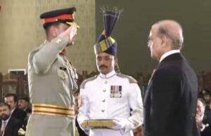 صدر اور وزیراعظم نے جنرل سیدعاصم منیرکو ’’بیٹن آف فیلڈ مارشل‘‘ سے نواز دیا