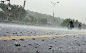محکمہ موسمیات کی 24 گھنٹوں میں بارش اور تیز ہواؤں کی پیشگوئی