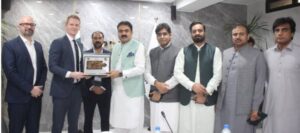 ایشیائی ترقیاتی بینک کے وفد کا پی ڈی ایم اے ہیڈ آفس کا دورہ، فلڈ سمولیشن ماڈل پر بریفنگ