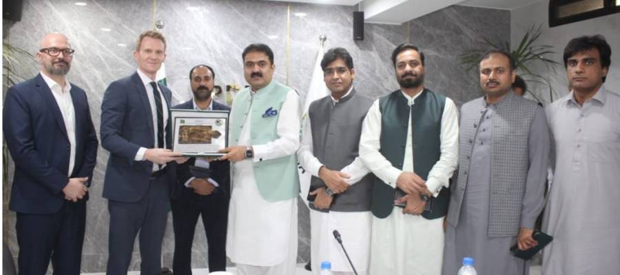 ایشیائی ترقیاتی بینک کے وفد کا پی ڈی ایم اے ہیڈ آفس کا دورہ، فلڈ سمولیشن ماڈل پر بریفنگ