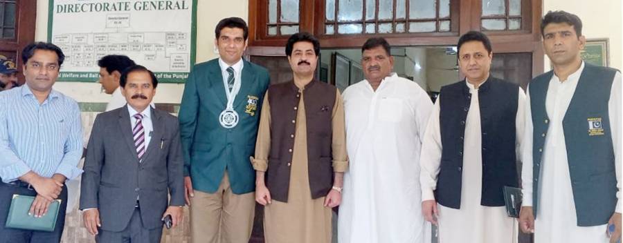 صوبائی وزیر سہیل شوکت بٹ کی انٹرنیشنل توران کپ میں سلور میڈل جیتنے والے قومی ہیرو سجاد حسین اعوان سے ملاقات