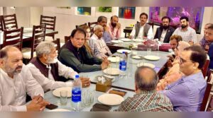 پاکستان پیپلزپارٹی گلف/ مڈل ایسٹ کے سیکریٹری انفارمیشن ذوالفقارعلی مغل کے اعزاز میں عشائیہ تقریب کا انعقاد