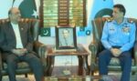 صدرِ مملکت آصف علی زرداری کا ایئر ہیڈکوارٹرز کا دورہ، پاک فضائیہ کے سربراہ ایئر چیف مارشل ظہیر احمد بابر سدھو سے ملاقات