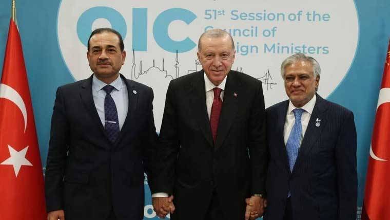 نائب وزیراعظم اور فیلڈ مارشل کی ترک صدر سے ملاقات، دو طرفہ تعلقات پر زور