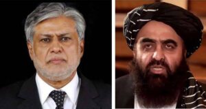افغان وزیر خارجہ امیر متقی کی اسحاق ڈار سے ملاقات