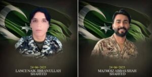 میجر سید معیذ عباس شاہ شہید اورلانس نائیک جبران اللہ شہید کے بارے میں اضافی معلومات سامنے آگئیں۔