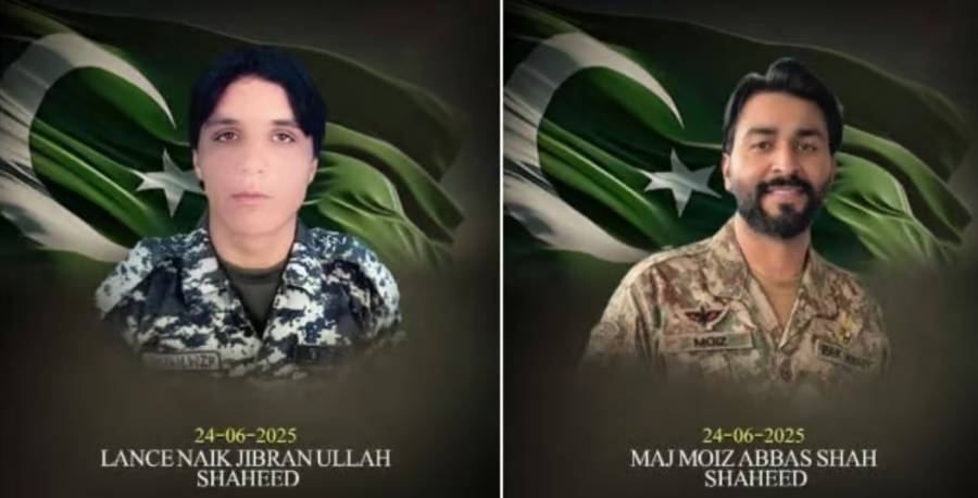 میجر سید معیذ عباس شاہ شہید اورلانس نائیک جبران اللہ شہید کے بارے میں اضافی معلومات سامنے آگئیں۔