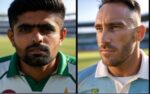 جنوبی افریقا کے فاف ڈوپلیسی نے بابر اعظم کا اہم ریکارڈ توڑ دیا