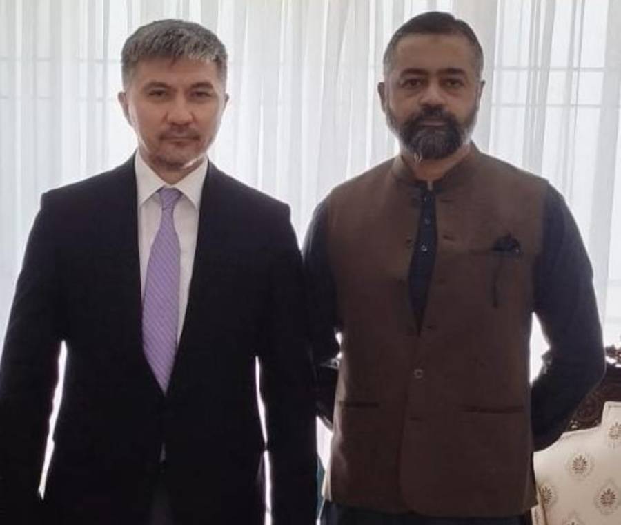لائیون فارما لمیٹڈ کے سی ای او کی قازقستان کے سفیر سے ملاقات، دو طرفہ تجارت اور علاقائی تعاون کے فروغ پر تبادلہ خیال