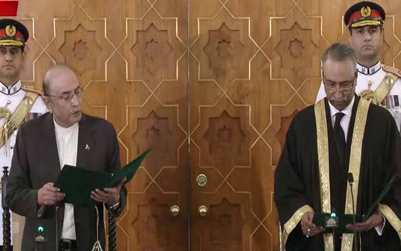 جسٹس سرفراز ڈوگر نے بطور چیف جسٹس اسلام آباد ہائی کورٹ حلف اٹھا لیا