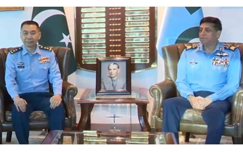 چینی ایئر چیف کا دورہ پاکستان، پاک فضائیہ کے جنگی تجربے سے سیکھنے میں دلچسپی کا اظہار
